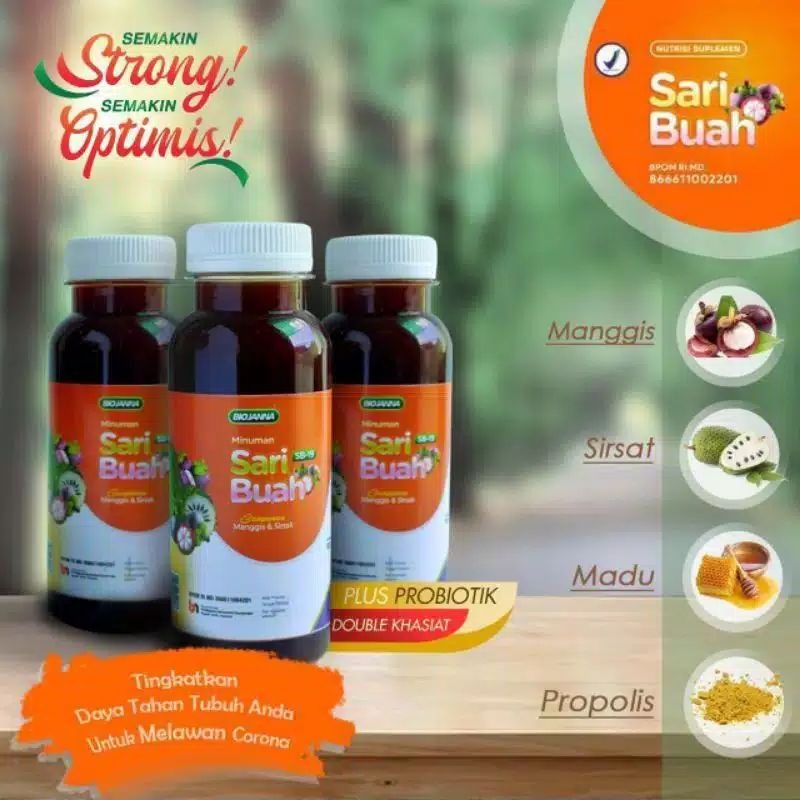 [MURAH] SARI BUAH PROBIOTIK BIOJANNA 100% ORIGINAL
