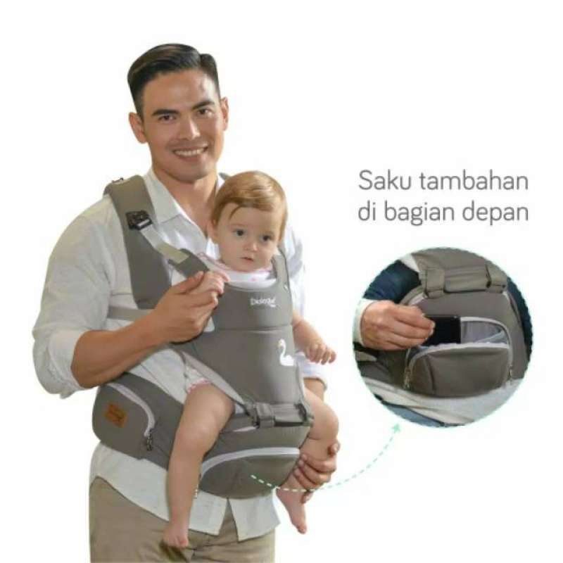 Dialogue Baby Gendongan Hipseat 7 in 1 Light Series DGG1027 - Gendongan Dialogue Nyaman Murah