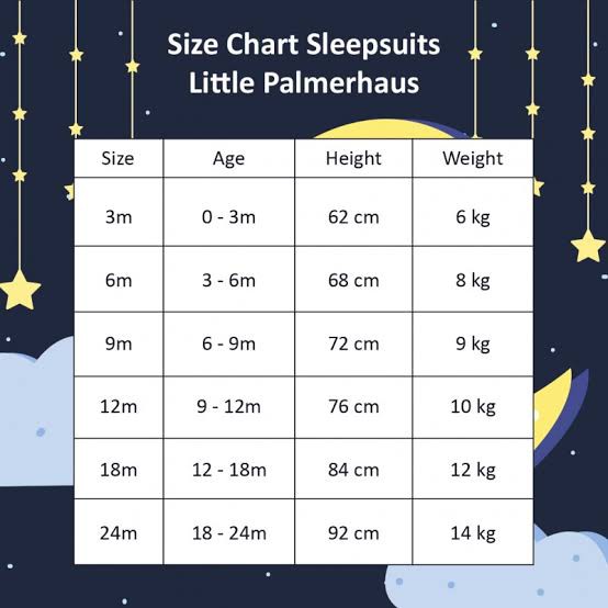 Baby Sleepsuit (Baju tidur) - Little Palmerhaus