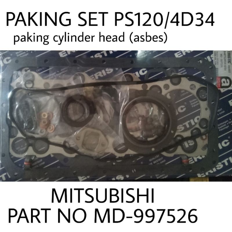 PAKING SET PS120/4D34