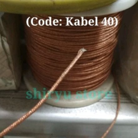 Kabel Kumis Sungut Tembaga Besar Tebal Terminal Speaker 18 - 21 Inch In Inci