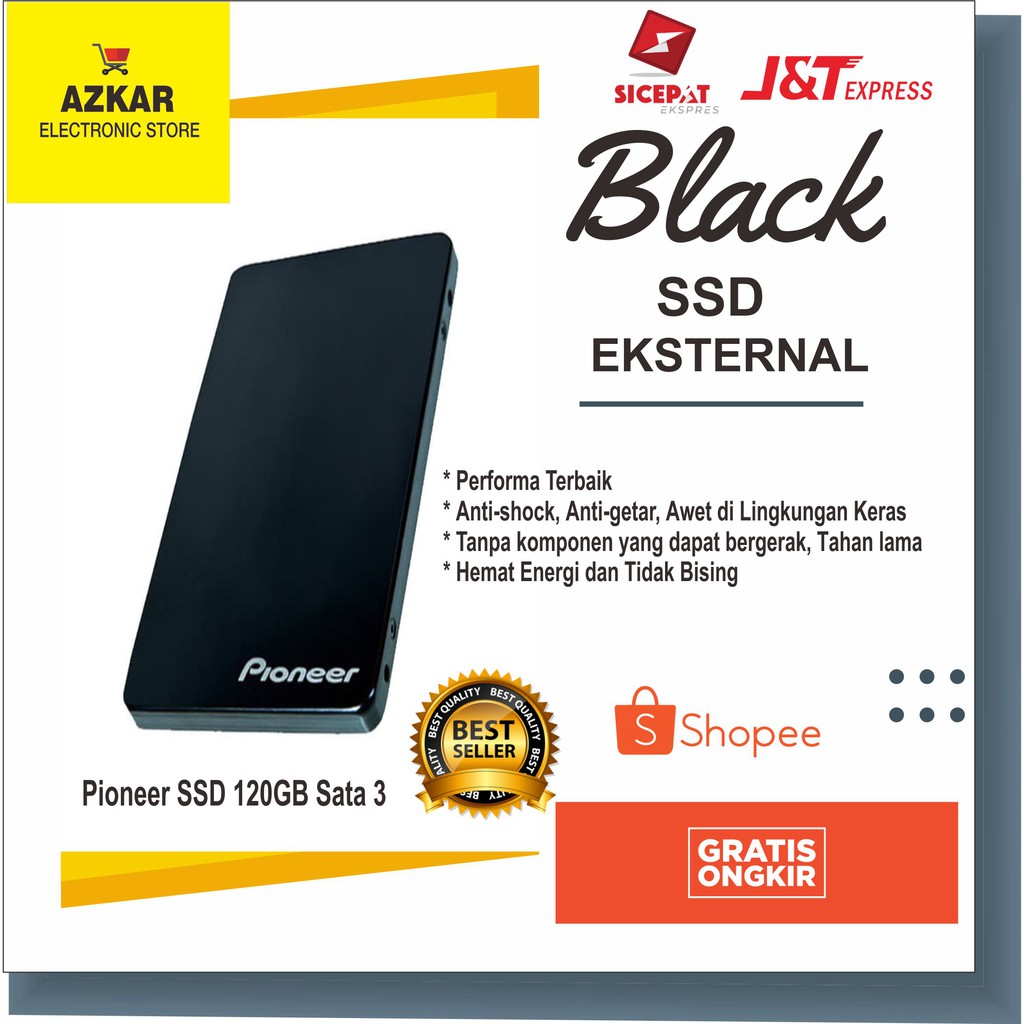 Pioneer SSD 120GB Sata 3 - Pioneer 120 GB 2.5"