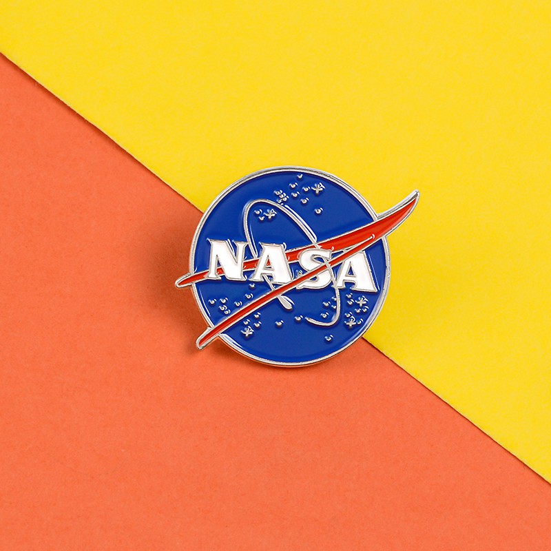 Nasa Bros Pin Enamel Bentuk Astronot Luar Angkasa Untuk Jaket