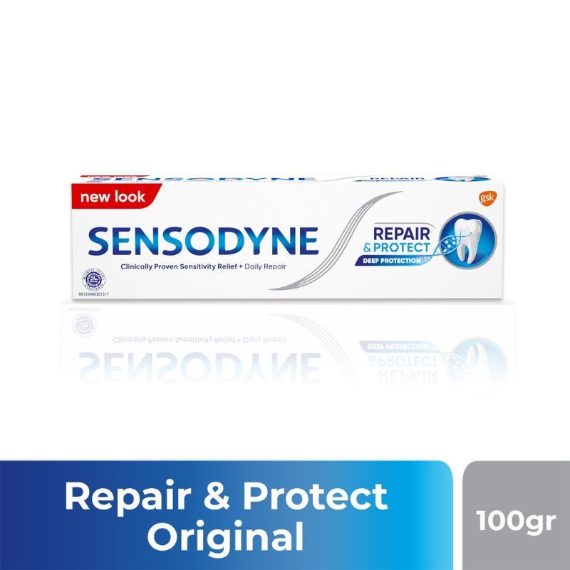 Sensodyne Repair &amp; Protect Original Pasta Gigi Sensitif Redakan Ngilu 100gr