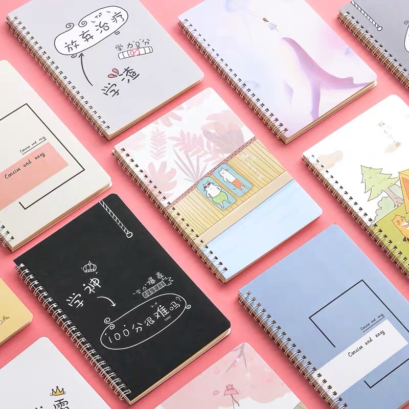 

Buku Tulis Spiral A5 Motif | Teks Book | Notebook A5 | Buku Catatan