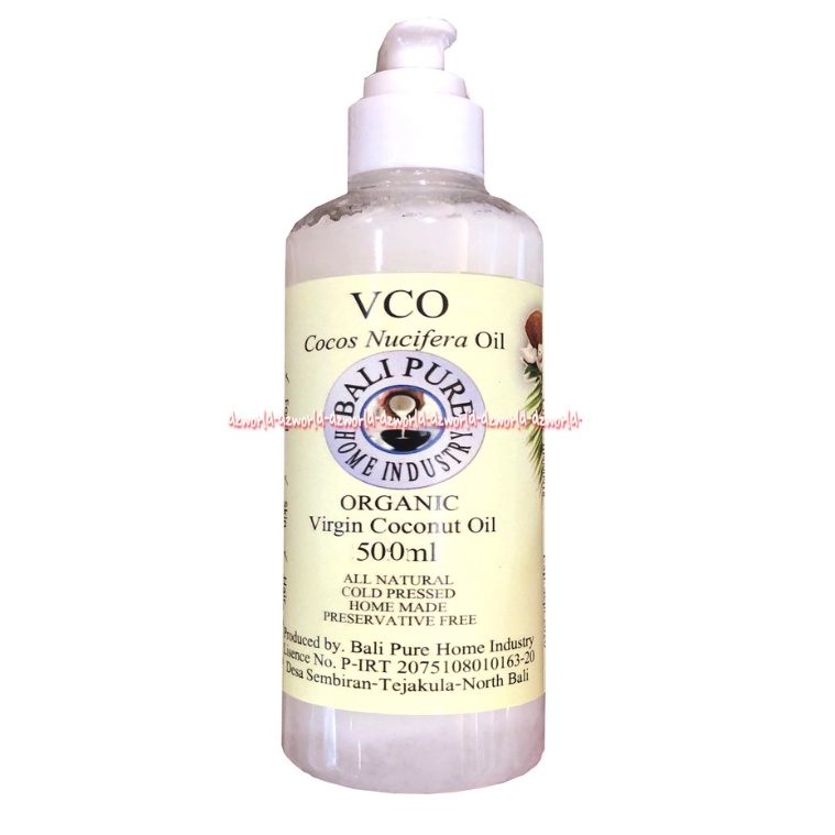 Organic VCO  Virgin Coconut Oil 500ml Minyak Kelapa Murni Bali 500 ml