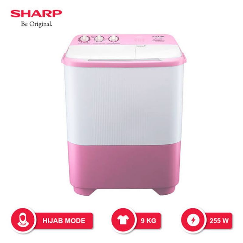 MESIN CUCI SHARP 2 TABUNG ES-T99SJ (9KG)