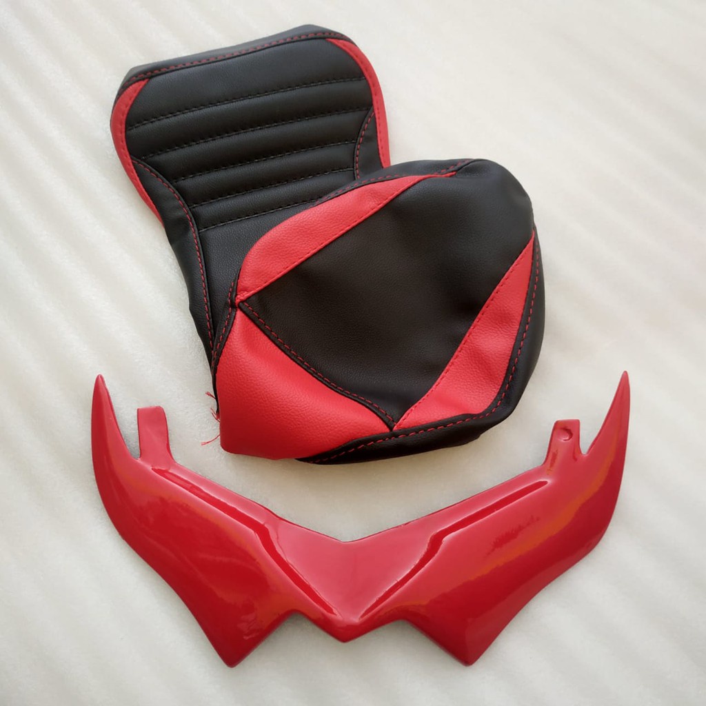 SEAT SKIN CBR 150 2016-2019 SARUNG JOK LUIMOTO CBR SEAT CBR DAN WINGLET CBR 150