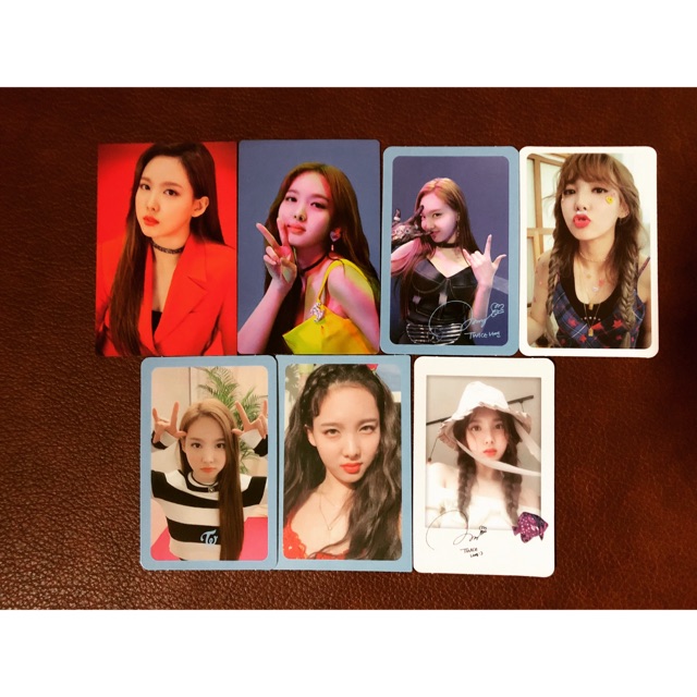 TWICE NAYEON OFFICIAL PHOTOCARD