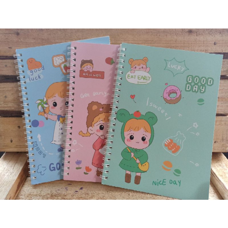

Memo cover warna A5 bergaris/60 Halaman