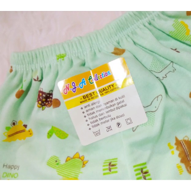 CELANA PENDEK BAYI MOTIF SIZE M SNI NJA