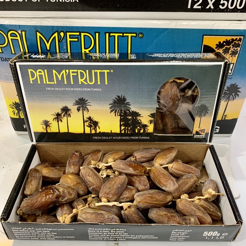 

ORIGINAL KURMA TUNISIA PALMFRUTT kurma tangkai palmfruit (500grx12pcs) tunis tangkai
