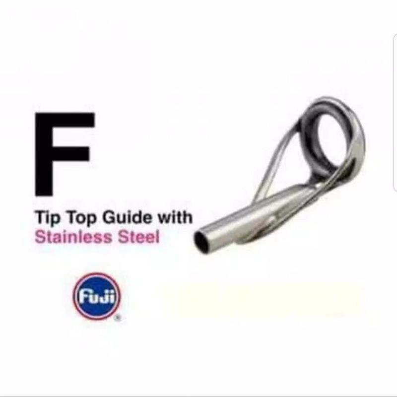 Ujung Joran UL Fuji Ring CCFOT 4.5-1.5 5-1.6 Top Guide Mamarit Pancing Anti Kriting Original Japan Q