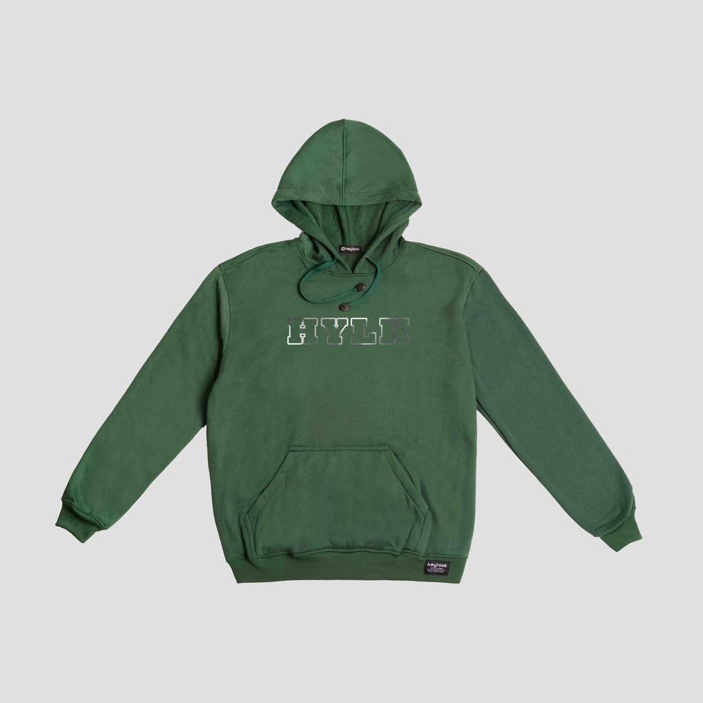 (BISA COD) HEYLOOKJaket Hoodie Jumper Hylk Unisex Outerwear Terbaru Heylook Green