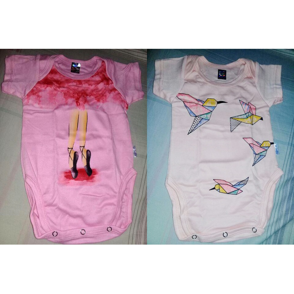 Kazel Bodysuit Girl Ballet Edition 1 Box Isi 4 Pcs Jumper Bayi Baju Anak Perempuan Kazel