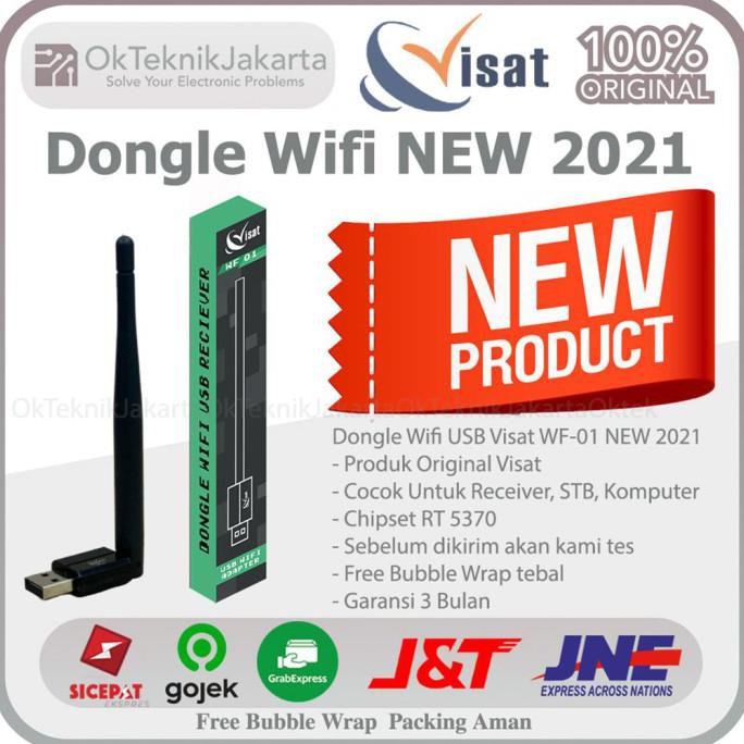 [[BISA COD]] Dongle Wifi Sumpit Visat Untuk Receiver Parabola NEW