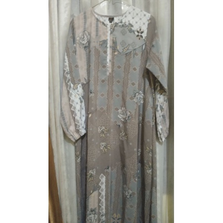 gamis le khari abu-abu