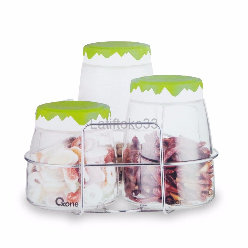 HARGA BARU MURAH OX 404R Snowy Jars with Rack Oxone UNLIMITED