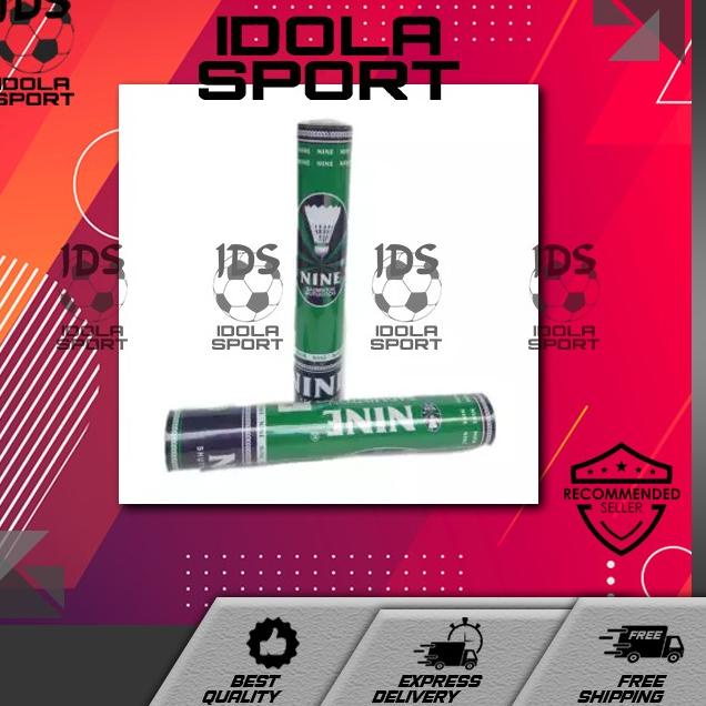 ☼ COCK NINE HIJAU SHUTTLECOCK / KOK BULUTANGKIS/BADMINTON (BULU JP GOLD) ֍