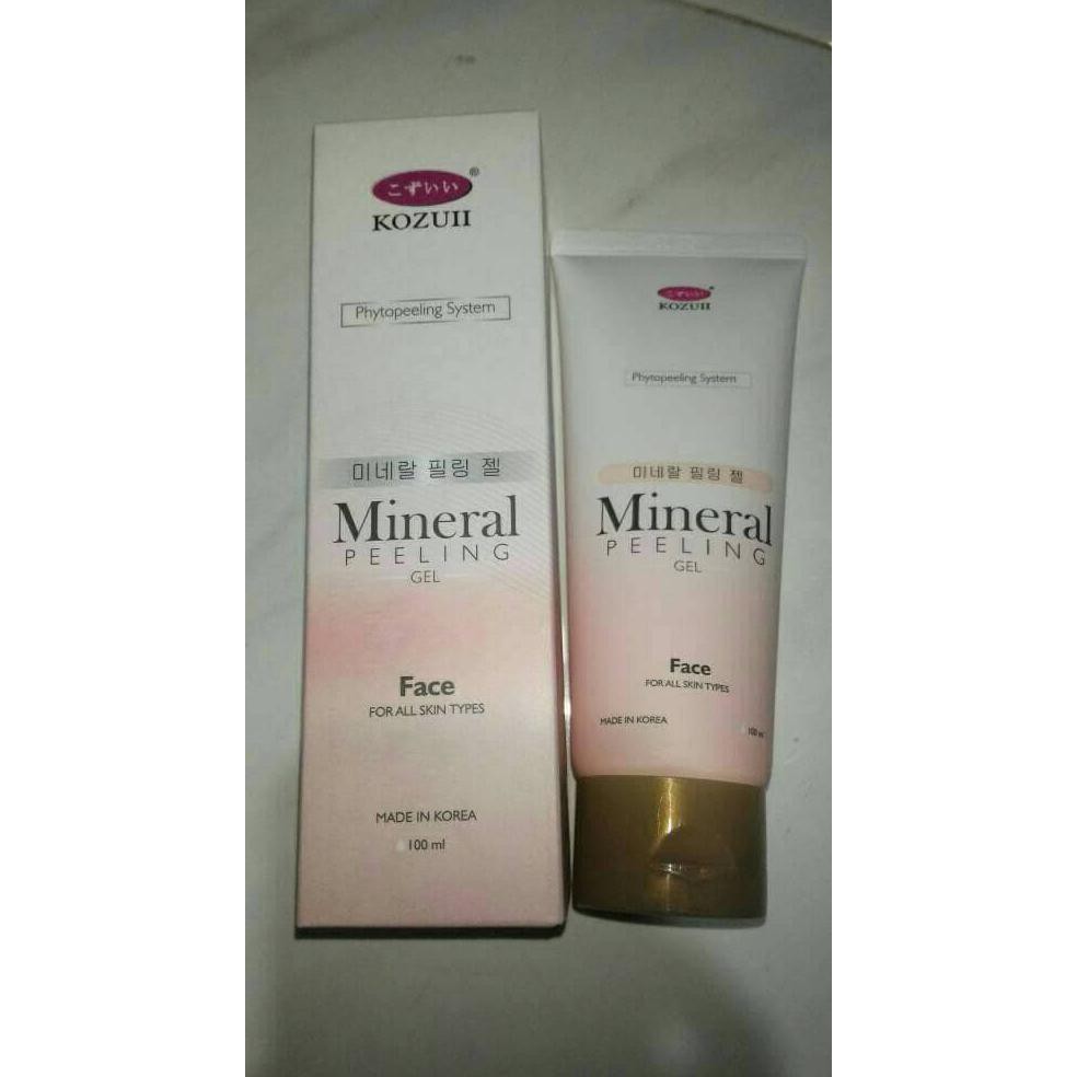 C8R6 KOZUII MINERAL PEELING FOR FACE ASLI JACO TV JUAL ECERAN S4RY