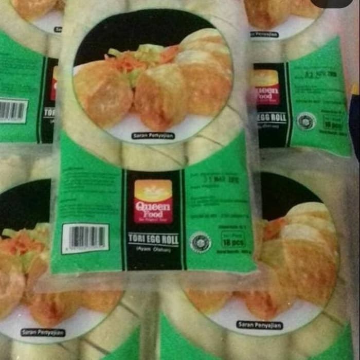 

Queen food tori egg roll 400gr