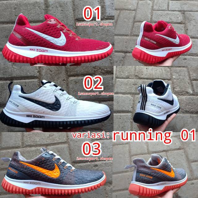 SEPATU COWOK Sepatu lari Nike. Sepatu kets Nike. Sepatu joging. Gym. Sepatu casual pria. | Indonesia
