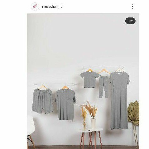 Moseshah_id 3 PCS SET FAMILY Mini TripleZCollection Zura Papah Set, Zura Baby Set, Zura Long Dress