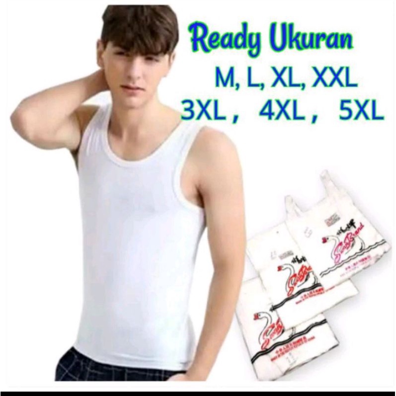 Kaos Dalam Swan pria / singlet pria swan