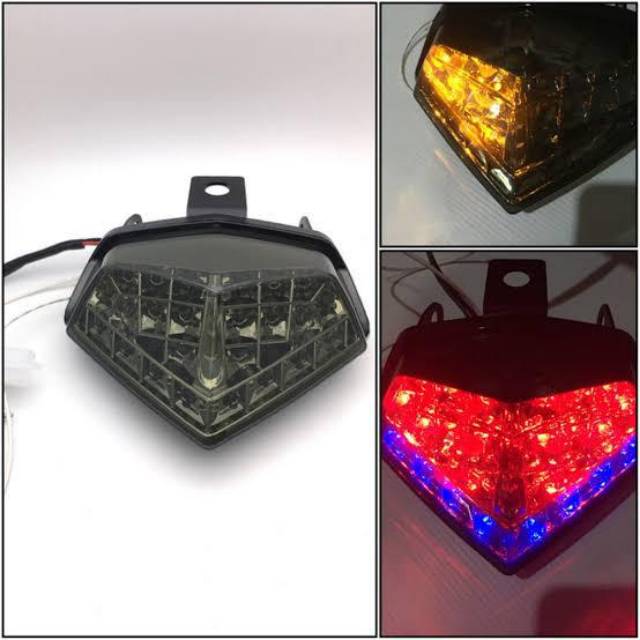 Lampu Stop Belakang Vixion New LED plus Sen LED running