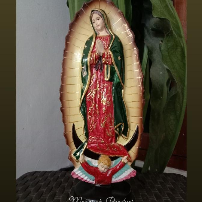 Patung Bunda Maria Guadalupe .30Cm