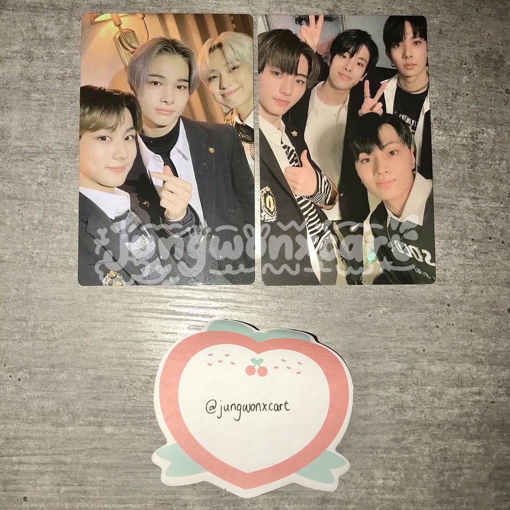 enhypen pc photocard fever group unit hyung maknae line fever benefit bene