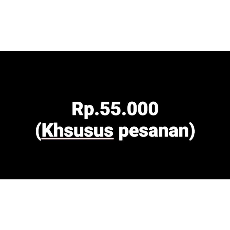 

khsusus pesanan