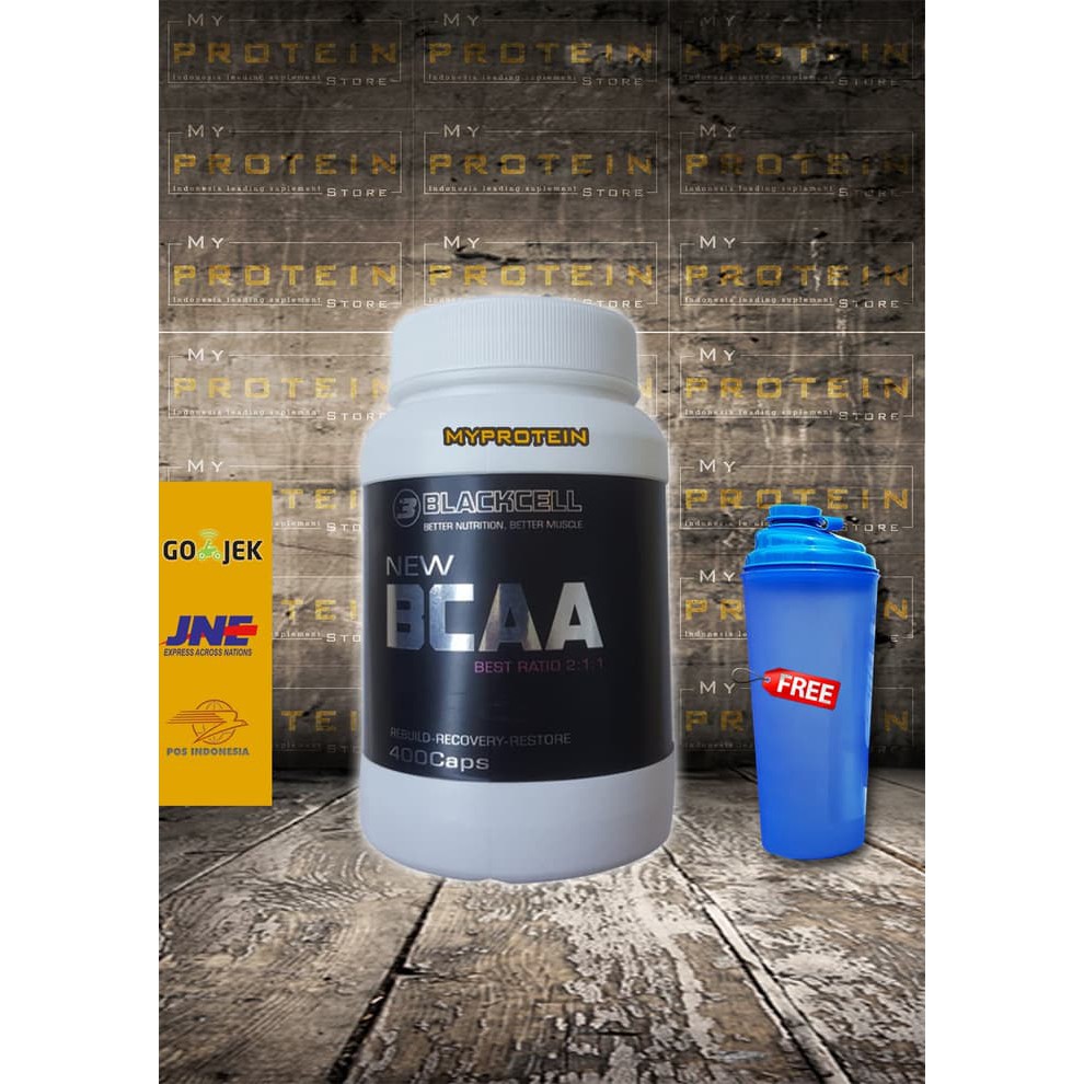 Suplemen Fitness | BLACK CELL BCAA 400 Capsul BCAA Kapsul