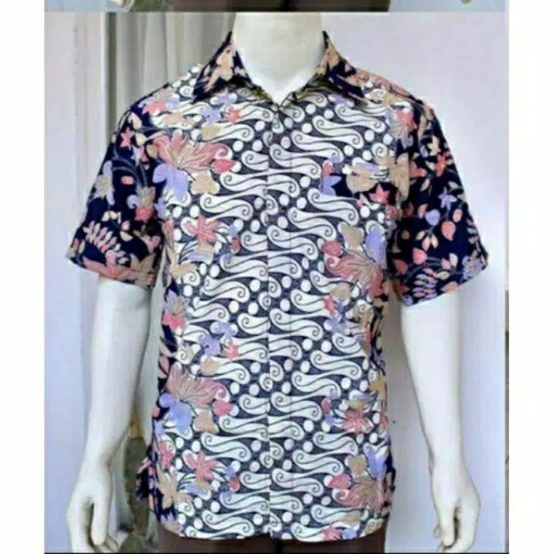 KEMEJA BATIK PRIA PENDEK / KEMEJA PENDEK TERLARIS / KEMEJA BATIK MURAH