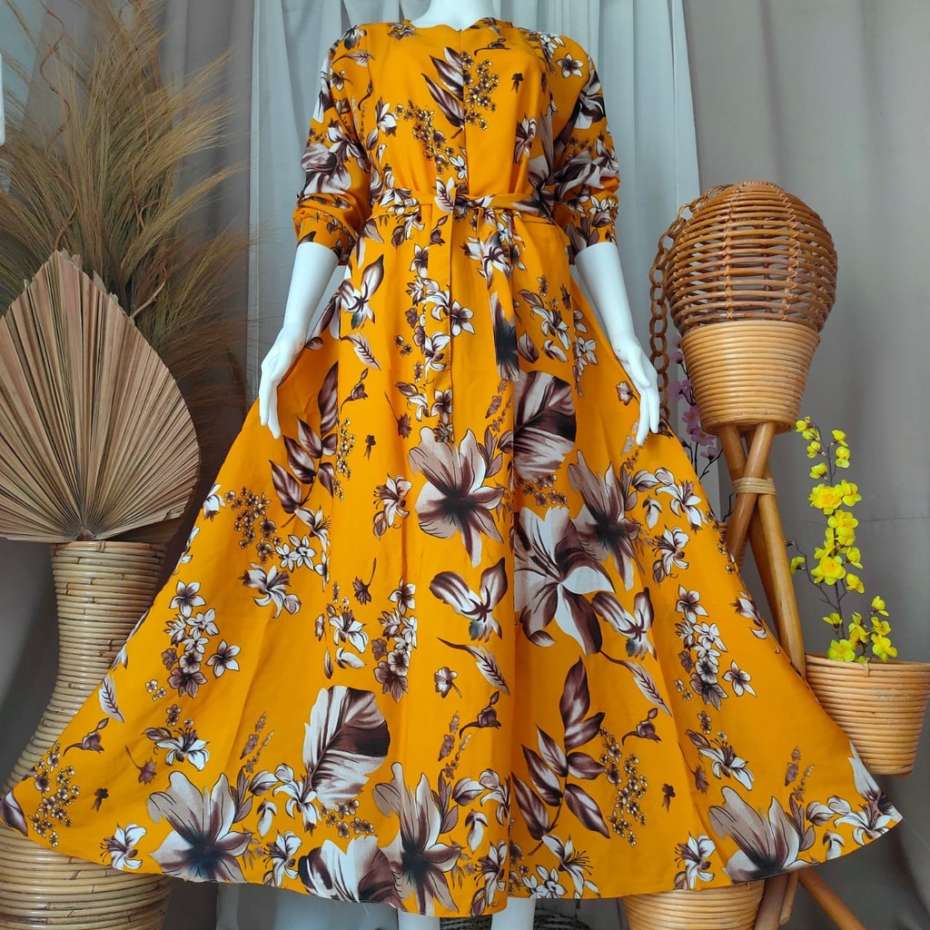 ( COD/BAYAR DITEMPAT ) GAMIS BUNGA SEPATU GAMIS MURAH CUCI GUDANG GRATIS ONGKIR GAMIS 2022 MODERN LE
