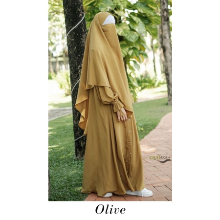 Lovely Gamis OLIVE [Gamis Only] by Zauhara