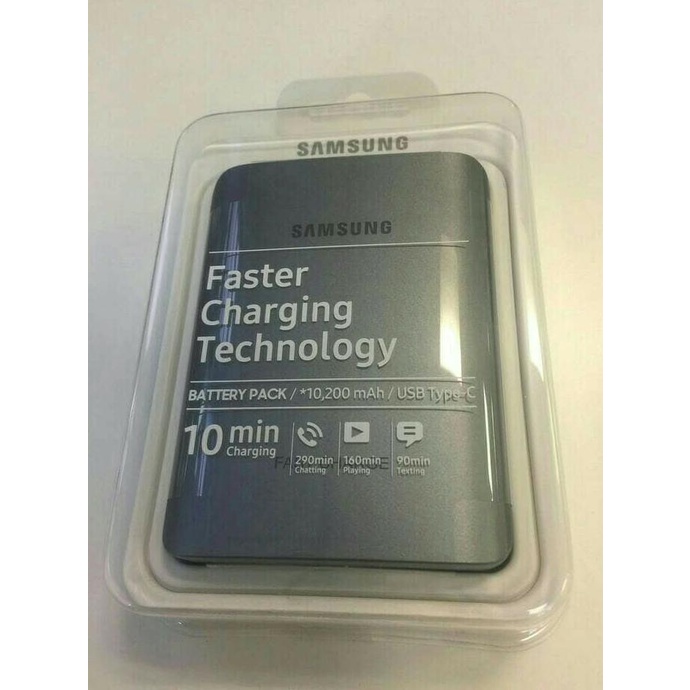 PowerBank SAMSUNG Battery Pack 10200mAh Fast Charge Charging ORIGINAL barang ada