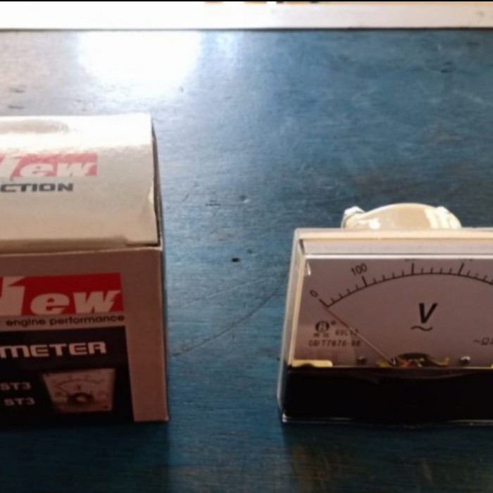 Voltmeter Volt Meter Pengukur Tegangan Generator ST3 ST5 500 Volt
