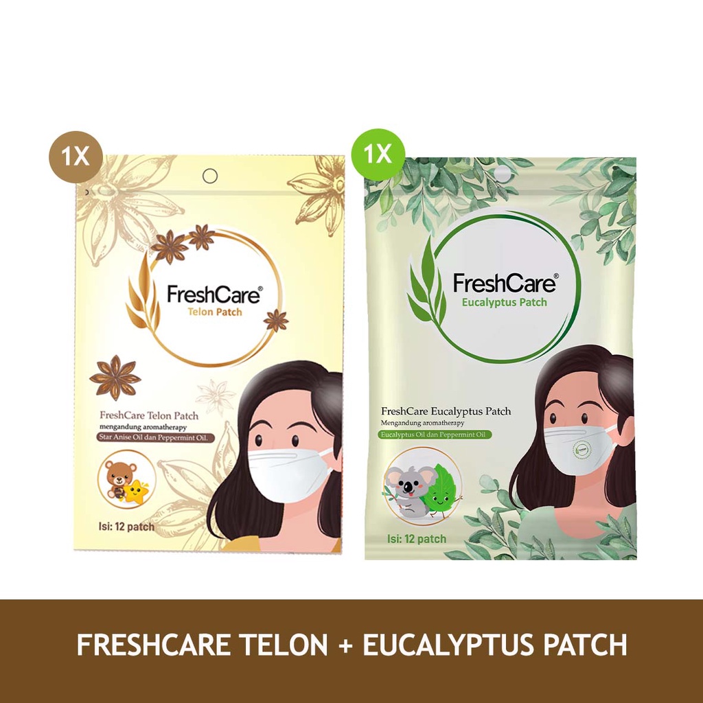 Jual Freshcare Eucalyptus Telon Patch Isi 12 Patch Fresh Care Original ...