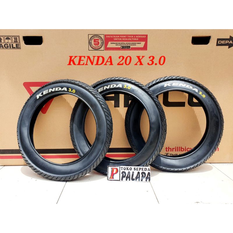 Ban Luar KENDA 20 X 3.0 Sepeda Anak BMX Ban Besar