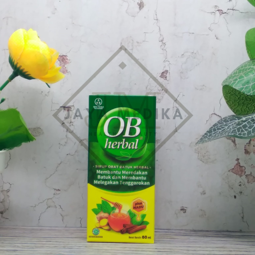 OB Herbal Sirup 60 ml - Meredakan Batuk Berdahak