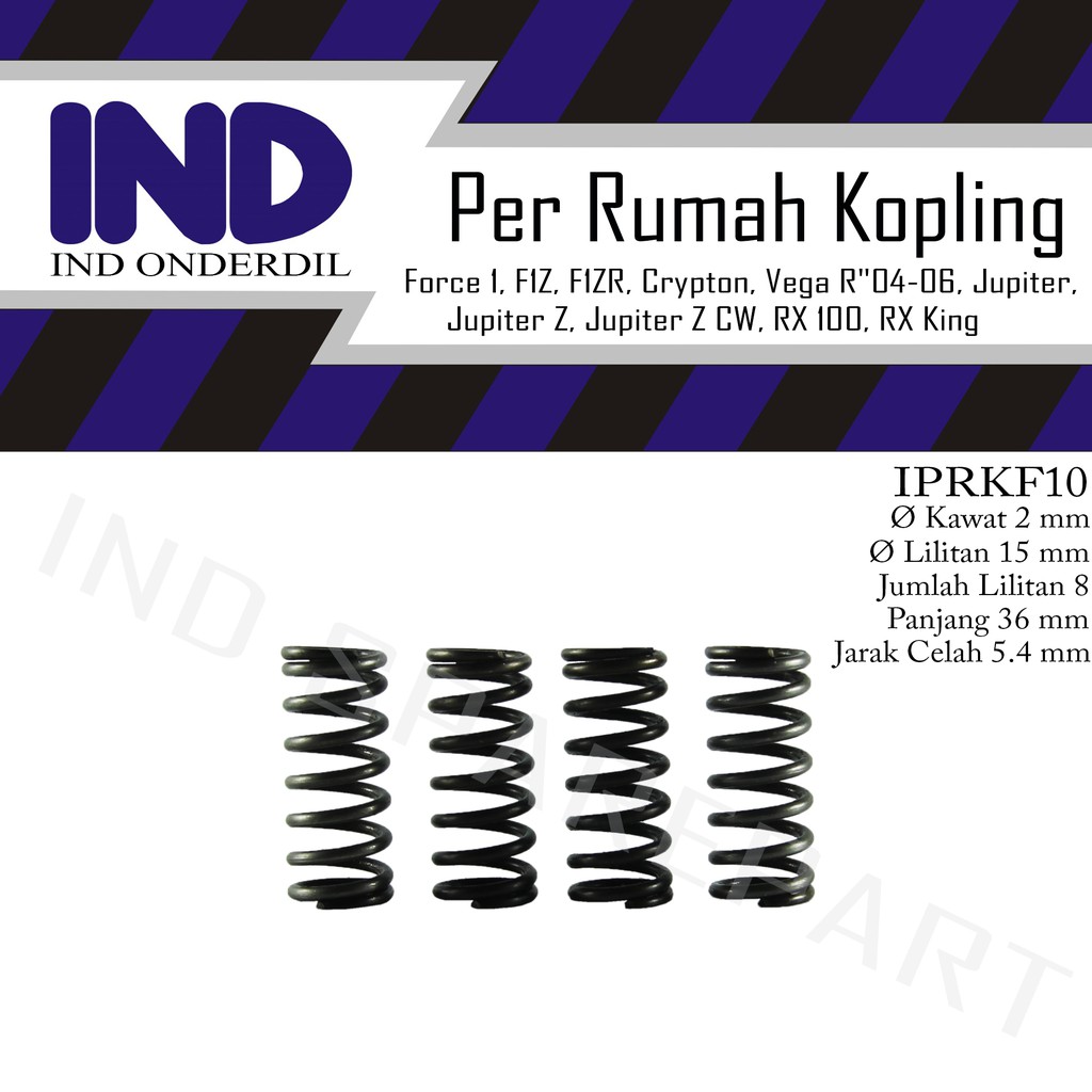 Per-Peer-Pir Rumah-House Kopling Force 1/F1ZR/Crypton/Vega R 2004-2006