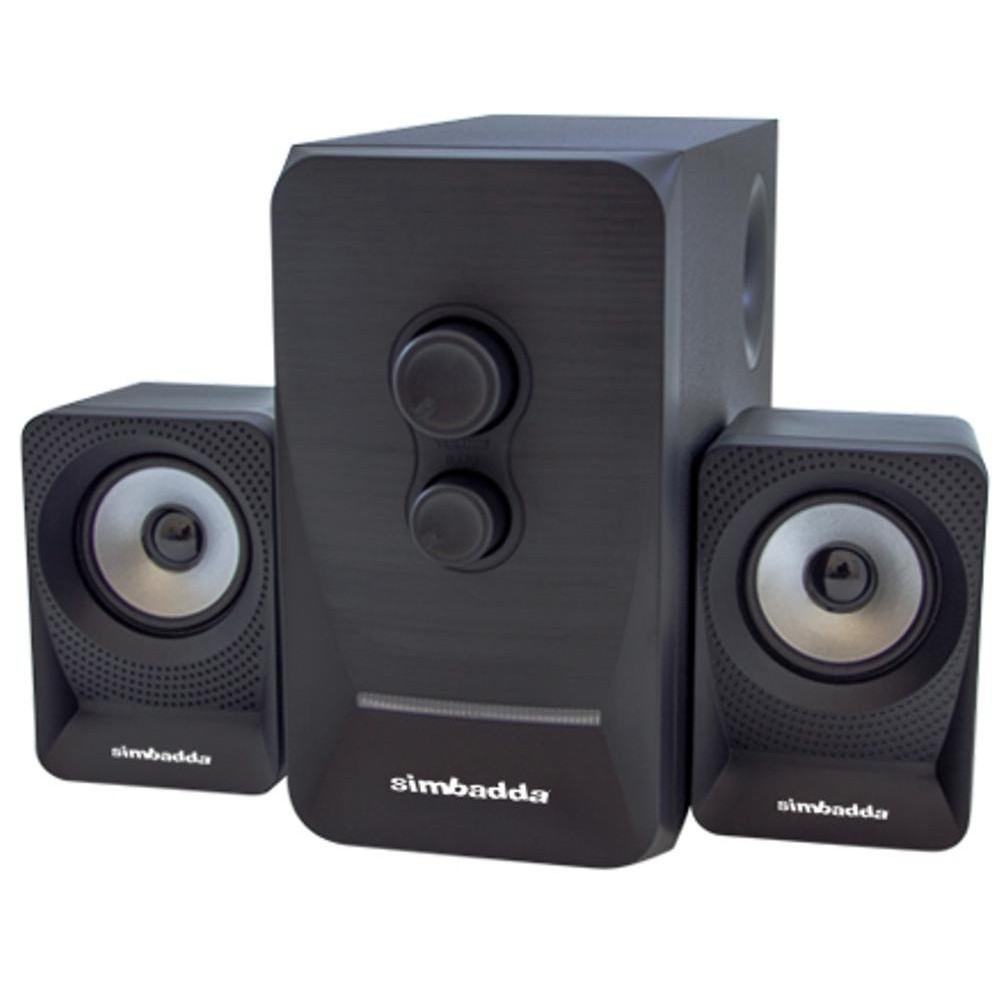 SPEAKER 2.1 MULTIMEDIA SIMBADDA CST 5000N+ PLUS MUSIC PLAYER SUBWOOFER