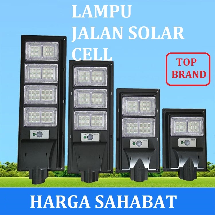 [WS] Lampu Jalan Tenaga Surya Motion Sensor 200W