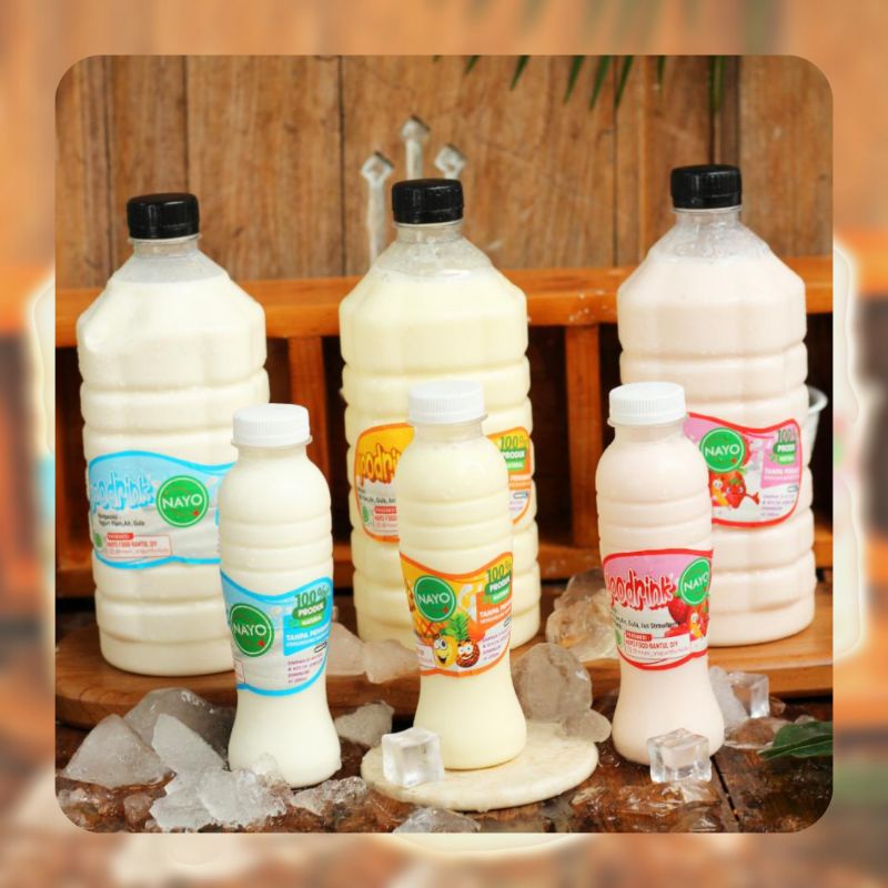 

Yogurt Drink Botol 200mL 500mL 1L