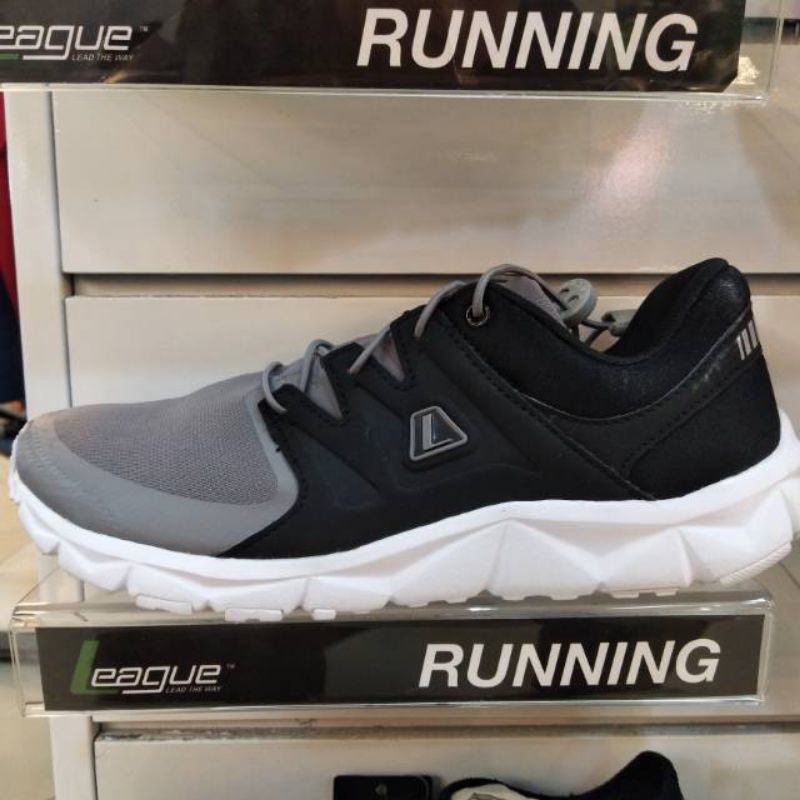 Sepatu League abu Kumo 1.5 Chi U running shoes original pria wanita promo murah