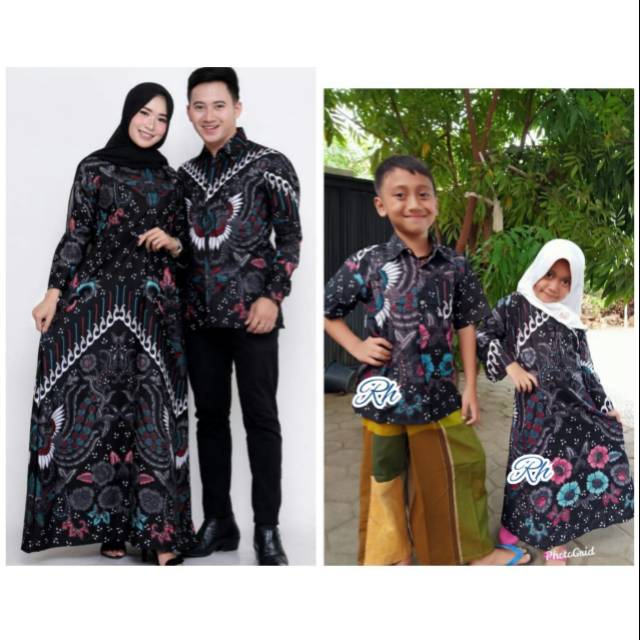 Couple batik burung elang