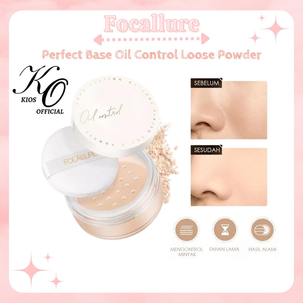 Focallure Perfect Base Oil Control Loose Powder Silky Smooth Setting Powder