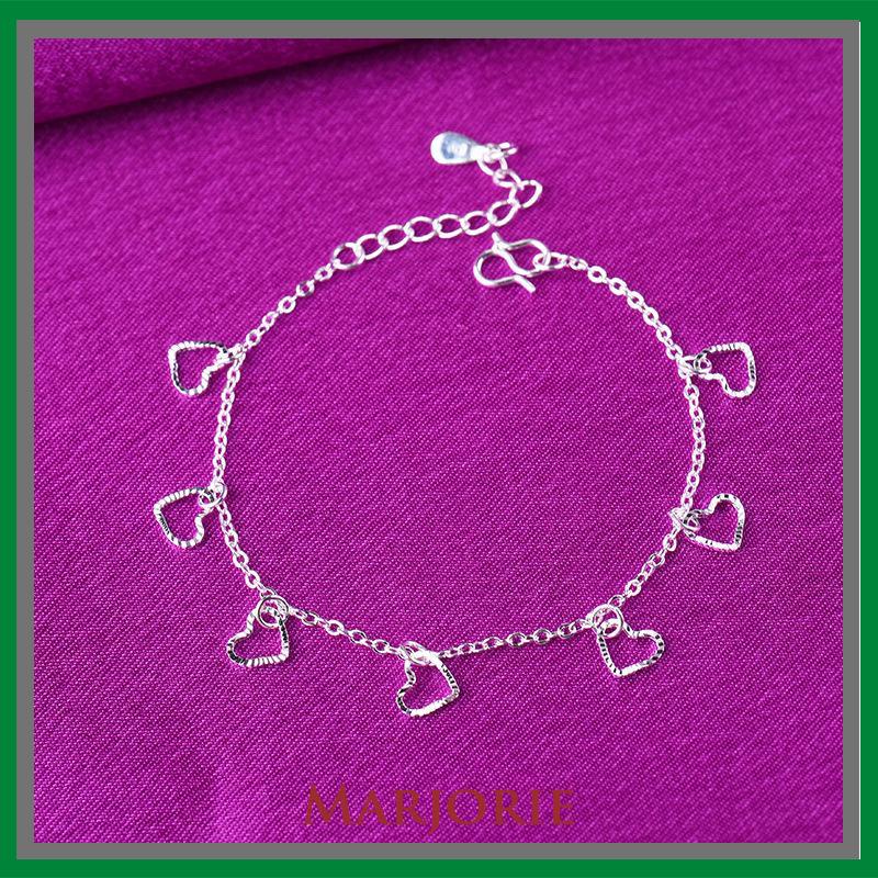 Gelang Rantai Bahan 925 Silver Untuk Wanita-MJD