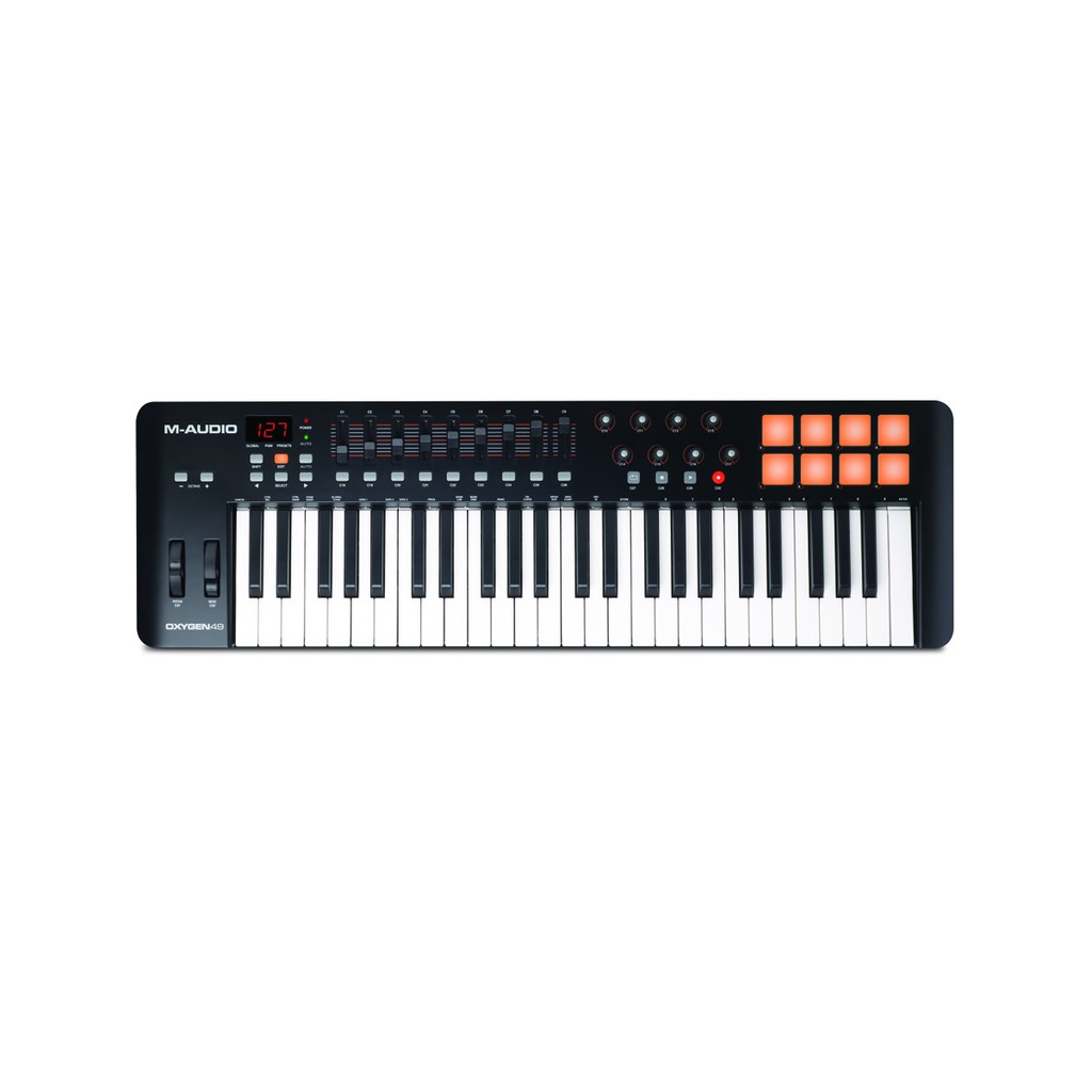 M-Audio Oxygen 49 MK IV USB MIDI Performance Keyboard Controller